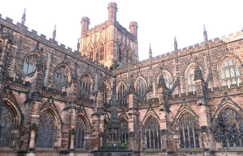 The imposing Chester Cathedral